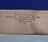 Tiffany and Co Sterling Silver Business Card Holder #18955/2624 3 1/4" (#0674)