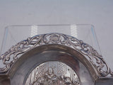 Dutch .833 Silver Ash Tray w/Pierced Rim and Figural Scene 3 3/4" x 1/2" (#4259)