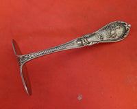 Zodiac By Gorham Sterling Silver Baby Food Pusher Capricorn December 4 1/4"