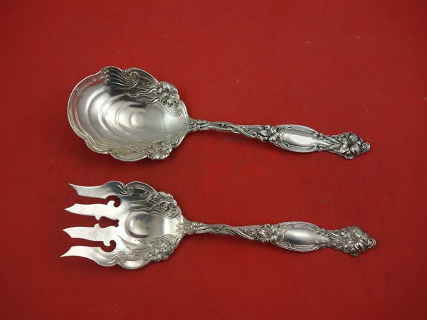 Frontenac by International Sterling Silver Salad Serving Set 2-pc FHAS 9"
