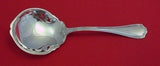 Hepplewhite by Reed and Barton Sterling Silver Salad Serving Spoon Pierced 9"