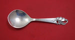 Danish Sterling Silver Sugar Spoon Handmade 5 1/2"