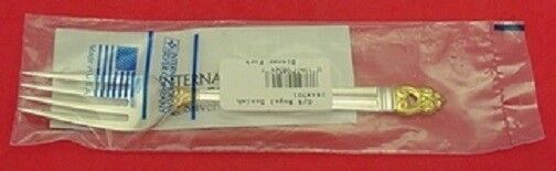 Royal Danish Gold By International Sterling Silver Dinner Fork 7 3/4" New