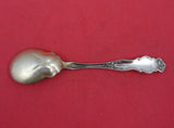 Irian by Wallace Sterling Silver Ice Cream Spoon Gold Washed Original 5 1/2"