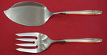 Stradivari by Wallace Sterling Silver Salmon Serving Set Fish Custom Made