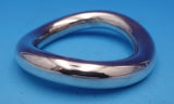 Vertigo by Christofle France Silverplate Napkin Ring 1 7/8" (#9190)