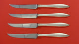 Esprit by Gorham Sterling Silver Steak Knife Set 4pc HHWS Custom Made 8 1/2"