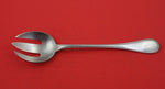 Perles by Christofle Silverplate Salad Serving Fork 3-tine FH 9 3/4"