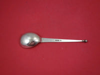 English Estate Sterling Silver Preserve Spoon London 1911 by GJ & DF 8"