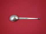 English Estate Sterling Silver Preserve Spoon London 1911 by GJ & DF 8"