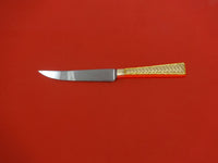 Golden Tradewinds by International Sterling Silver Steak Knife 9 1/2" HH Custom