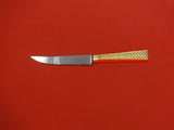 Golden Tradewinds by International Sterling Silver Steak Knife 9 1/2" HH Custom