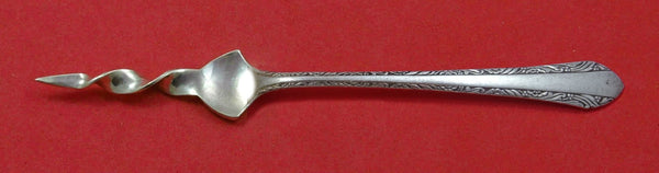 Chased Romantique by Alvin Sterling Silver Butter Pick Twisted 5 3/4" Custom