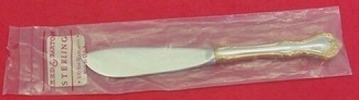 Rose Cascade Gold by Reed & Barton Sterling Silver Master Butter 6 3/4" HH New