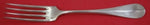 Fidelio aka Baguette by Christofle Silverplate Dinner Fork 8 1/4" Flatware