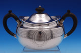 Winthrop by Tiffany and Co Sterling Silver Wood Tea Set 5pc (#9056) Beautiful!