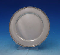 International Silverplate Dessert Plate with Beaded Edge #2 10 1/2" (#5283)