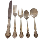 American Classic by Easterling Sterling Silver Flatware Set 12 Service 67 pcs