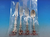 Melrose by Gorham Sterling Silver Flatware Set For 12 Service 76 pcs New Unused