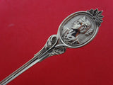 Medallion aka Diana by Wood and Hughes Coin Silver Teaspoon Gold-washed 5 7/8"