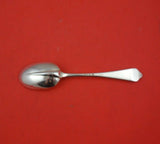 Shield End by James Robinson Sterling Silver Dessert Spoon 7" Silverware