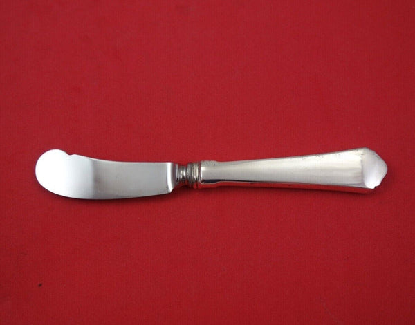 Antique by Wallace Sterling Silver Butter Spreader HH Paddle with Notch 6"