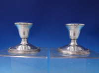 Wedding Bells by International Sterling Silver Candlestick Pair #3001 (#7221)