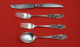 Tele by Mylius Brodrene Norwegian Sterling Silver Regular 4-pc Setting
