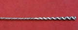 Square Twist #5 by Whiting Sterling Silver Butter Pick 2-Tine 6 1/2" Serving