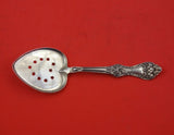Floral by Baker-Manchester Sterling Silver Nut Spoon heart pierced stars 5 1/4"
