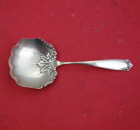 Whiting Sterling Silver Nut Spoon c. 1895 unique 4 3/4" Pattern unknown