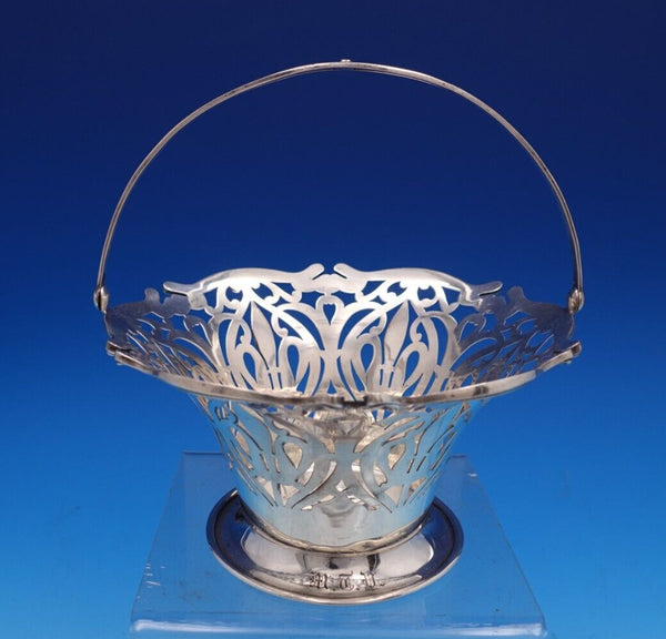 Pierced by Frank Smith Sterling Silver Wine Coaster w/Swing Handle #3043 (#7785)