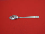 Northern Lights by International Sterling Silver Olive Spoon pierced Custom  6"