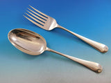 Rat Tail by W. Wilson Sterling Silver Flatware Set Service 94 pc England w/Chest