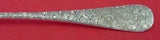 Old English Antique Chased by Dominick and Haff Pie Fork 3-Tine w/Leaves 5 3/4"