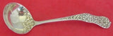 Rococo by Dominick and Haff Sterling Silver Gravy Ladle w/ flowers in bowl