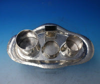 Arts and Crafts by Shiebler Sterling Silver Smoking Set 4pc #117B (#5902)
