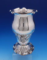 Grape by Shiebler Sterling Silver Wine Cooler Vase 2357 10 1/2" Monogram S #7752