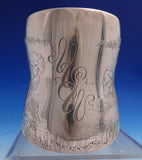 Tiffany and Co Sterling Silver Baby Cup Acid Etched with Dogs #3566/7265 (#8771)