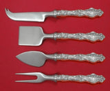 Irian by Wallace Sterling Silver Cheese Serving Set 4pc HH WS Custom Made