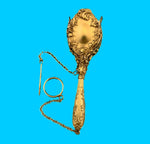 Vermeil Gilt Sterling Tussie Mussie Posey Posy Holder (#J1303)