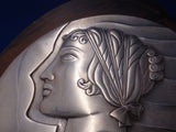 Silverplate on Wood Plaque for Hair Fashion Council of America Artist (#6491)