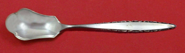 Lace Point by Lunt Sterling Silver Relish Scoop Custom Made 5 5/8"