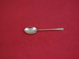 English Estate Sterling Silver Demitasse Spoon set of 6 in fitted box 1960 4"