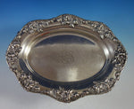 Pansy by International Sterling Silver Serving Tray Oval #741 26.9 ozt. (#2907)