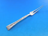 Lap Over Acid Etched by Tiffany Sterling Silver Fruit Fork Sensitive Plant 6"