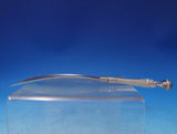 Foster and Bailey Sterling Silver Shoe Horn w/SP Blade Green Cabochon 8" (#7256)
