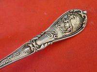 Zodiac By Gorham Sterling Silver Baby Food Pusher Capricorn December 4 1/4"