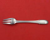 Beaded by Georg Jensen Sterling Silver Oyster Fork 5 5/8" Heirloom Silverware