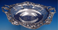 Gorham Sterling Silver Centerpiece Bowl Footed Grapes Pierced c1905 A4698 #7819